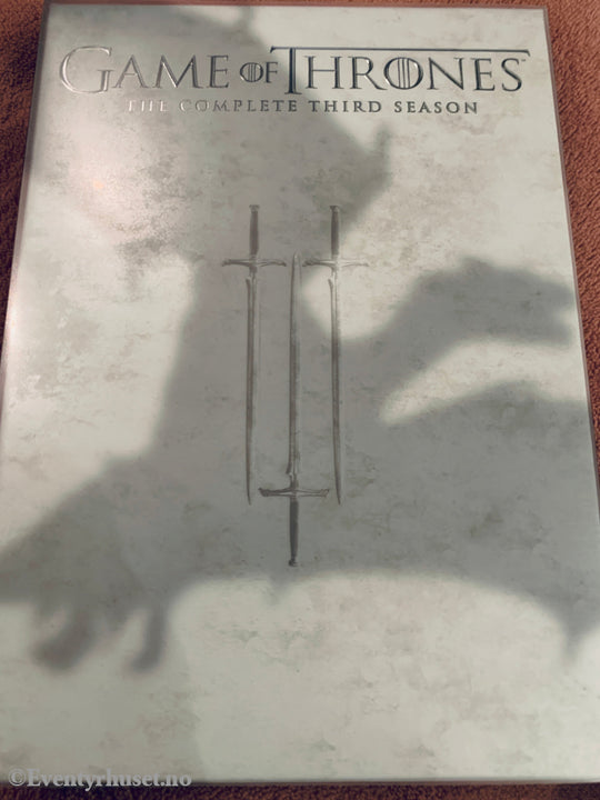 Game of Thrones The Complete Third Season. DVD samleboks.