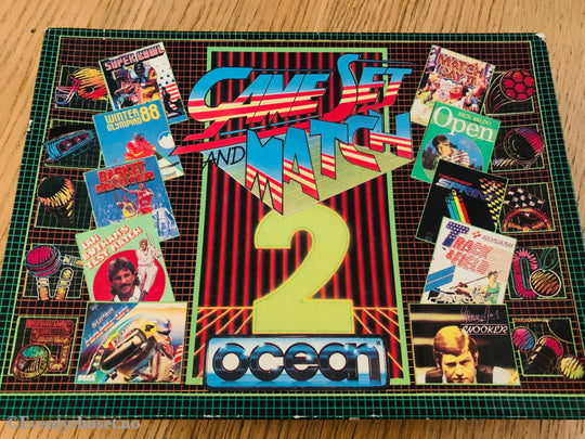 Game, Set and Match 2 (1988). Commodore 64 (C64) spill solgt i Norge!