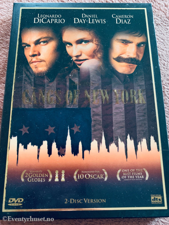 Gangs of New York (2002). DVD slipcase.
