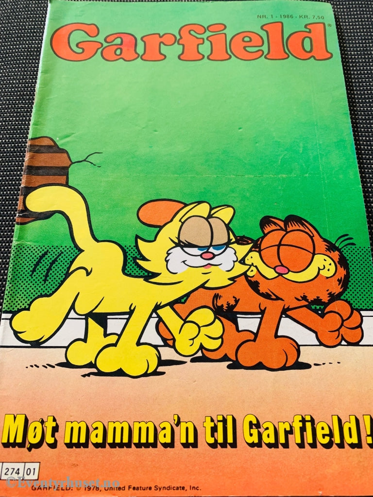 Garfield. 1986/01. Tegneserieblad