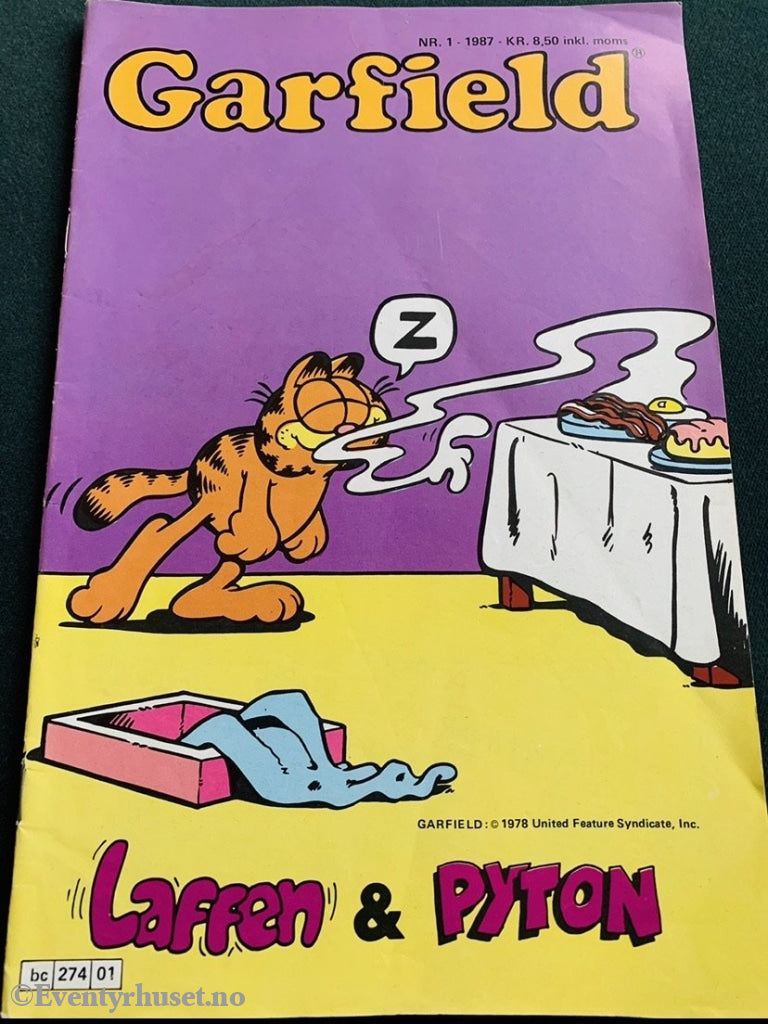 Garfield. 1987/01. Tegneserieblad