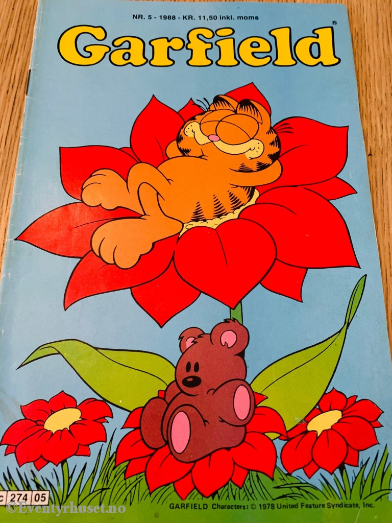 Garfield. 1988/05. Tegneserieblad