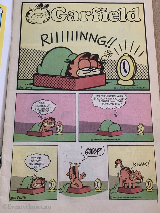 Garfield. 2/1985. Tegneserieblad