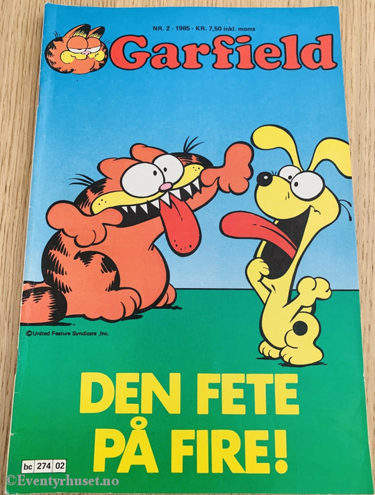 Garfield. 2/1985. Tegneserieblad