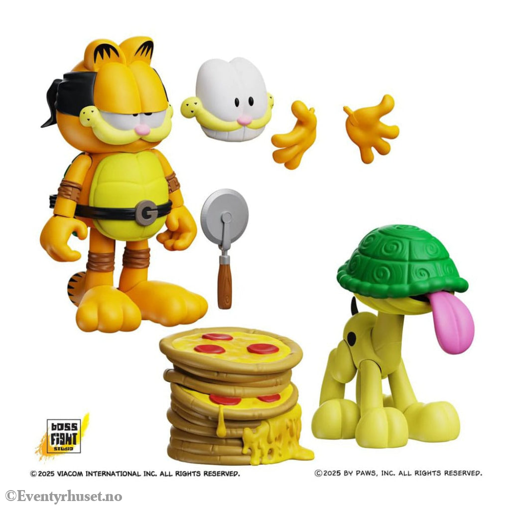 Garfield Action Figures 2 Pack Garfello and Sidekick Odie Toys