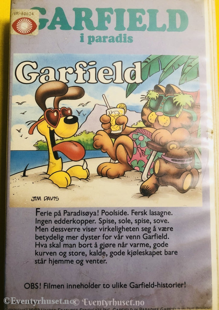 Garfield I Paradis. Vhs Big Box.
