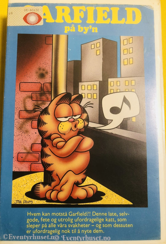 Garfield På Byn. 1983. Vhs Big Box.