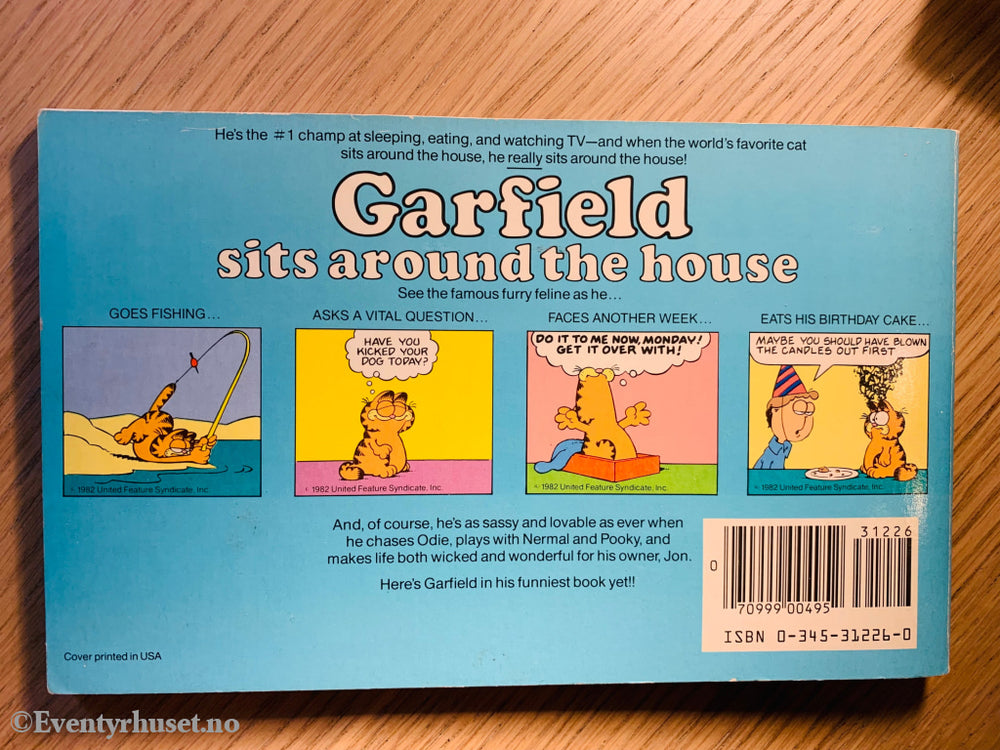 Garfield Sits Around The House. 1978. Hefte. Tegneseriealbum