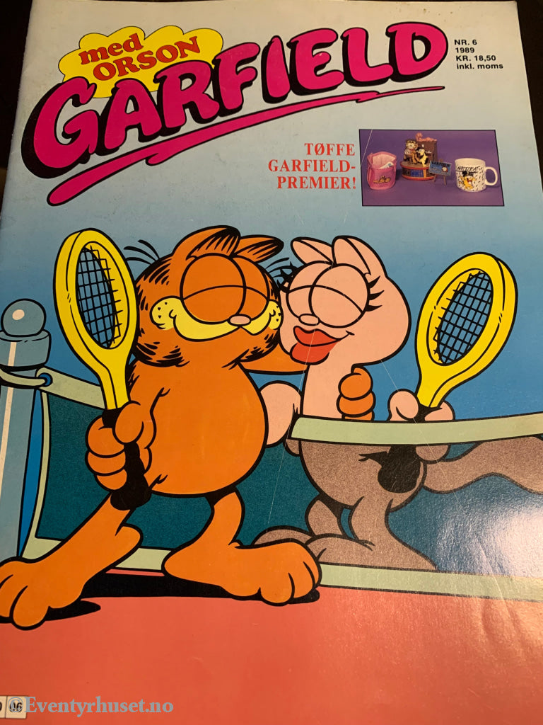 Garfield (Stort Format). 1989/06. Tegneserieblad