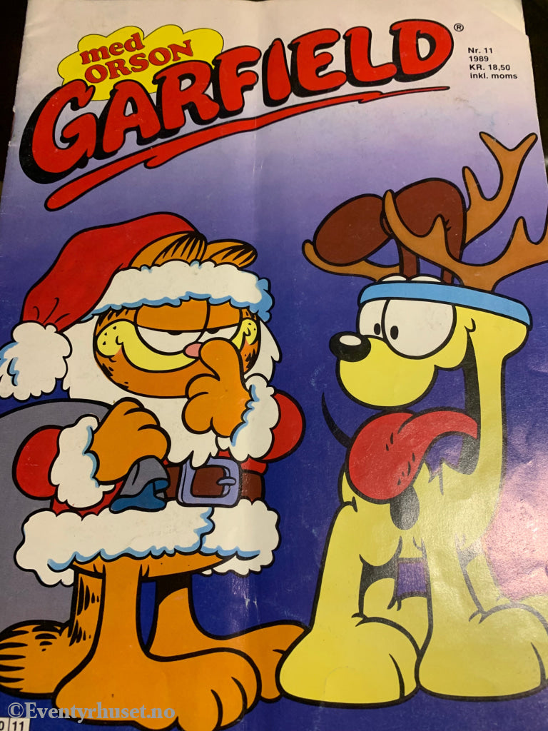 Garfield (Stort Format). 1989/11. Tegneserieblad