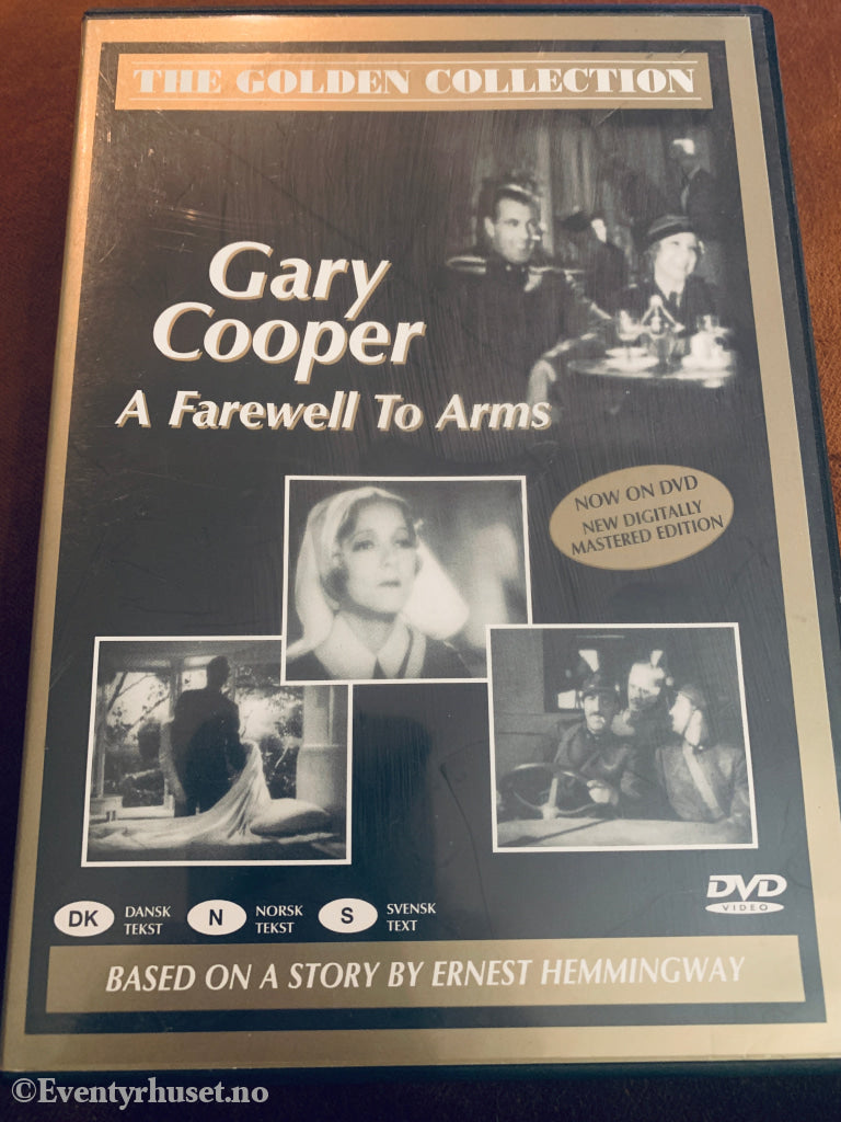 Gary Cooper A Farewell To Arms. DVD.