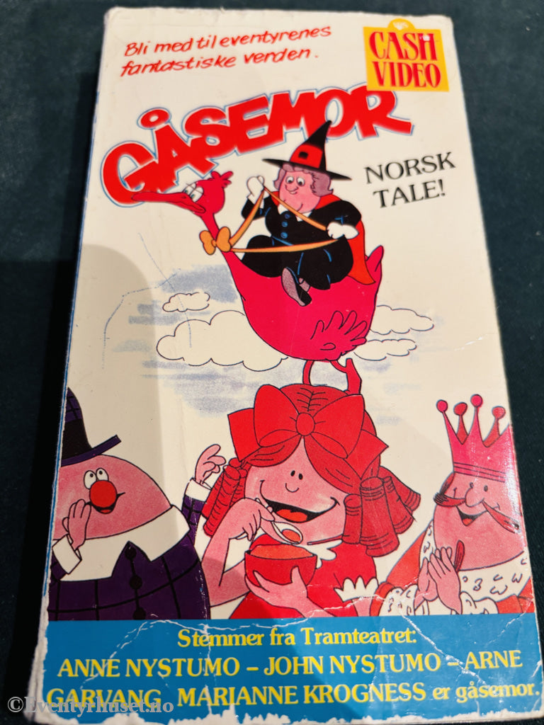 Gåsemor. VHS.