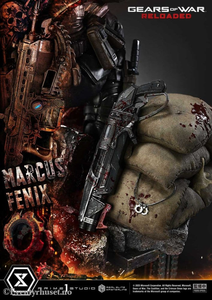 Gears of War: Reloaded Real Elite Masterline Series Statue 1/3 Marcus Fenix Ultimate Version 97 cm Collectibles