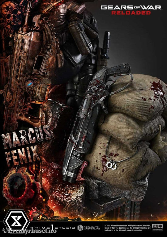 Gears of War: Reloaded Real Elite Masterline Series Statue 1/3 Marcus Fenix Ultimate Version 97 cm Collectibles