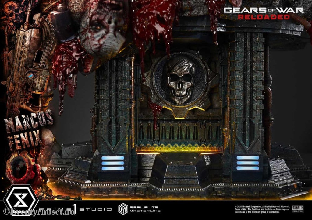 Gears of War: Reloaded Real Elite Masterline Series Statue 1/3 Marcus Fenix Ultimate Version 97 cm Collectibles