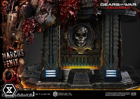 Gears of War: Reloaded Real Elite Masterline Series Statue 1/3 Marcus Fenix Ultimate Version 97 cm Collectibles
