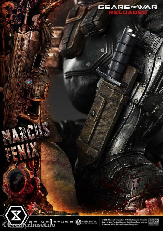 Gears of War: Reloaded Real Elite Masterline Series Statue 1/3 Marcus Fenix Ultimate Version 97 cm Collectibles