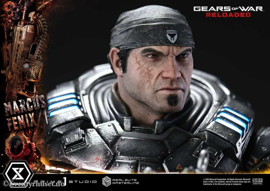 Gears of War: Reloaded Real Elite Masterline Series Statue 1/3 Marcus Fenix Ultimate Version 97 cm Collectibles