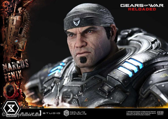 Gears of War: Reloaded Real Elite Masterline Series Statue 1/3 Marcus Fenix Ultimate Version 97 cm Collectibles