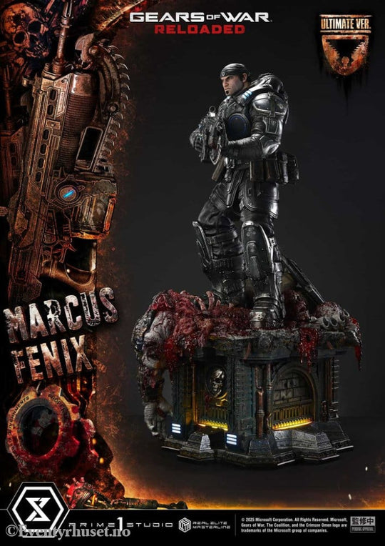 Gears of War: Reloaded Real Elite Masterline Series Statue 1/3 Marcus Fenix Ultimate Version 97 cm Collectibles