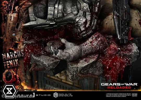 Gears of War: Reloaded Real Elite Masterline Series Statue 1/3 Marcus Fenix Ultimate Version 97 cm Collectibles