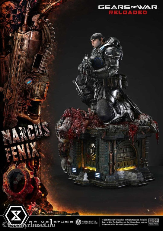 Gears of War: Reloaded Real Elite Masterline Series Statue 1/3 Marcus Fenix Ultimate Version 97 cm Collectibles