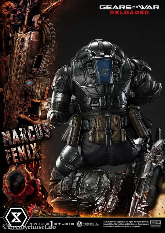 Gears of War: Reloaded Real Elite Masterline Series Statue 1/3 Marcus Fenix Ultimate Version 97 cm Collectibles