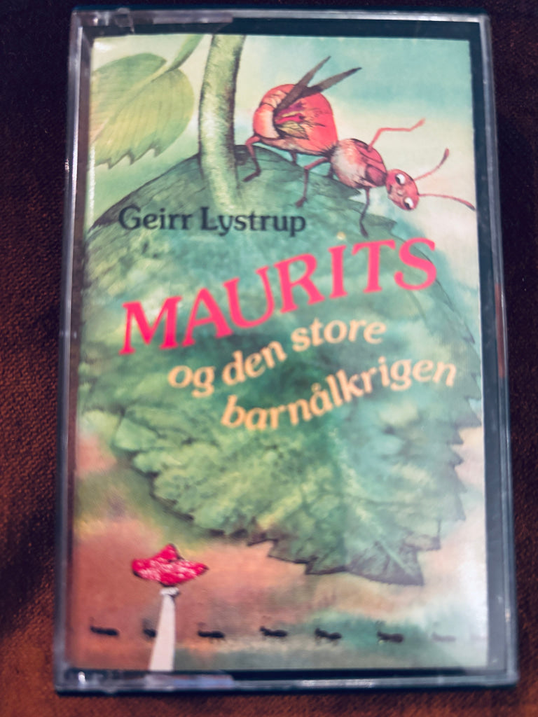 Geirr Lystrup – Maurits og den store barnålkrigen. Kassett.