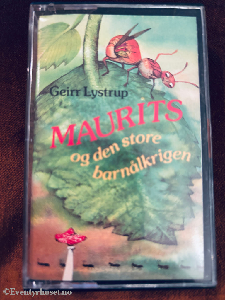 Geirr Lystrup – Maurits og den store barnålkrigen. Kassett.