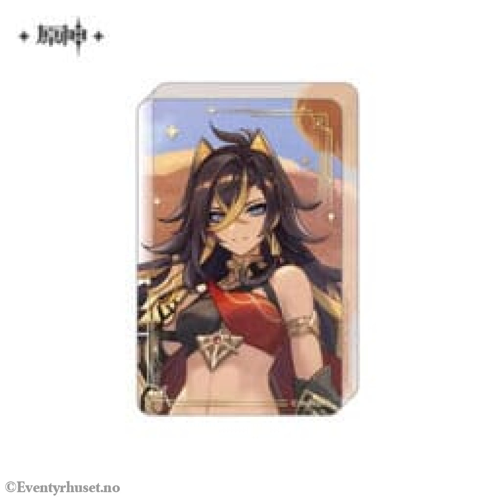 Genshin Impact Acryl Ornament with Glitter: Dehya 8,5 cm Manga & Anime