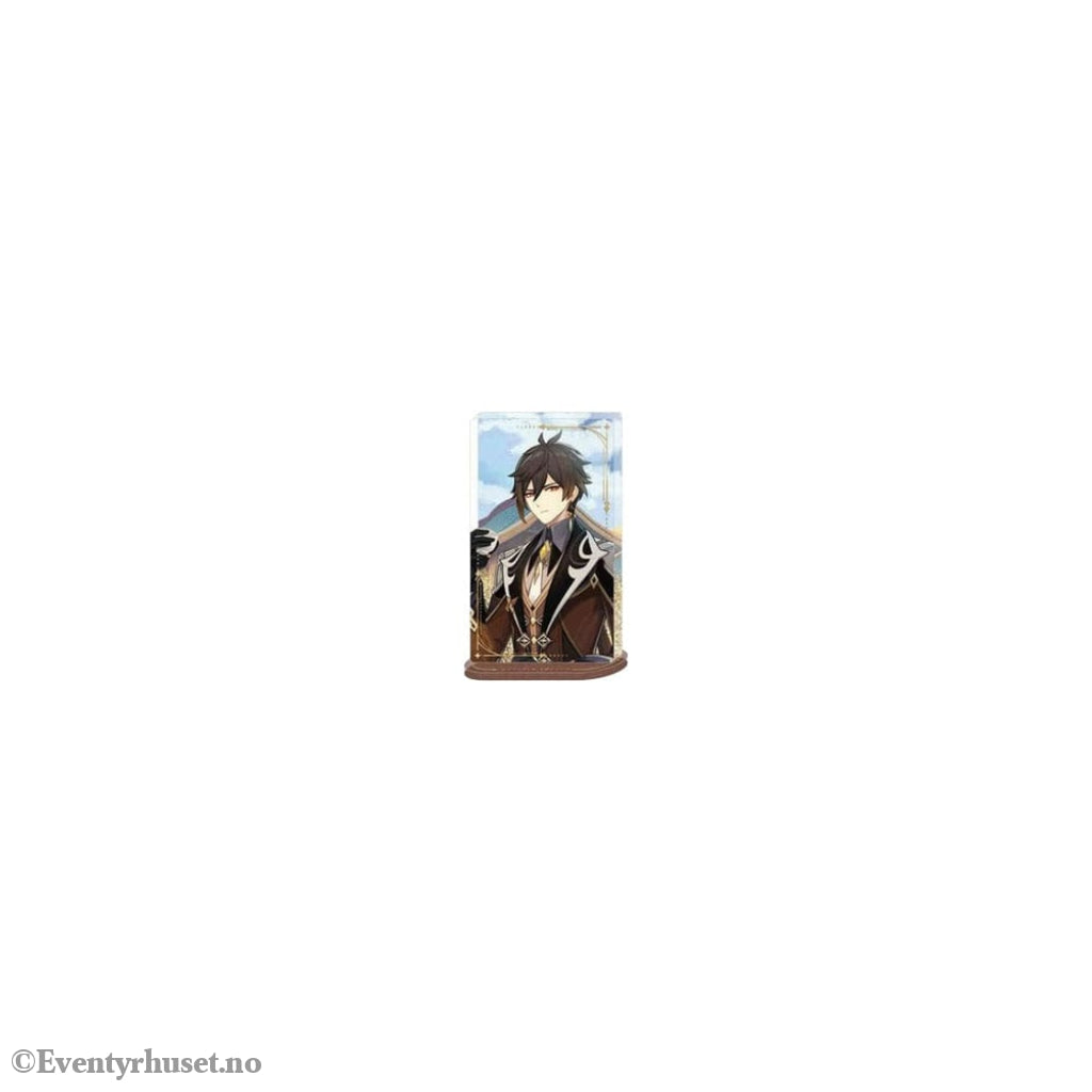 Genshin Impact Acryl Ornament with Glitter: Zhongli 11 cm Manga & Anime