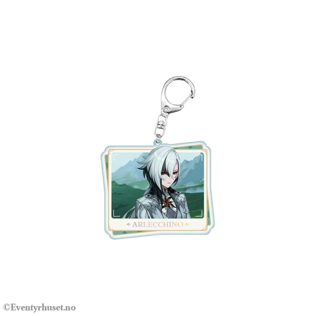 Genshin Impact Acrylic Keychain Arlecchino 7 cm Manga & Anime