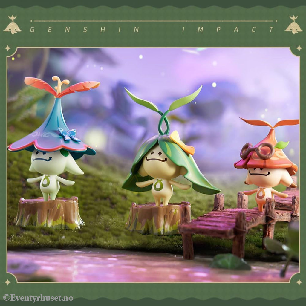 Genshin Impact Blind Box Mini Figures Aranara Series Display (9) Manga & Anime