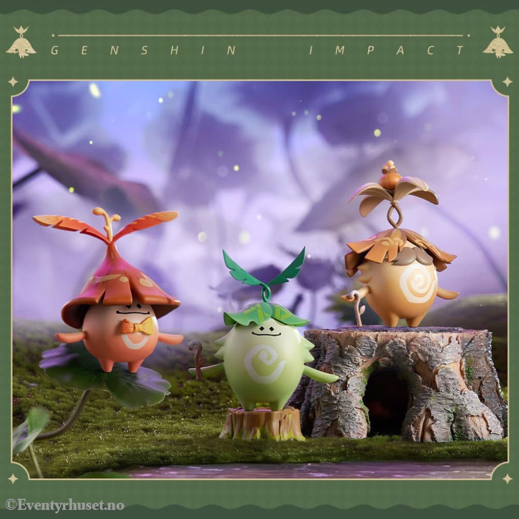 Genshin Impact Blind Box Mini Figures Aranara Series Display (9) Manga & Anime