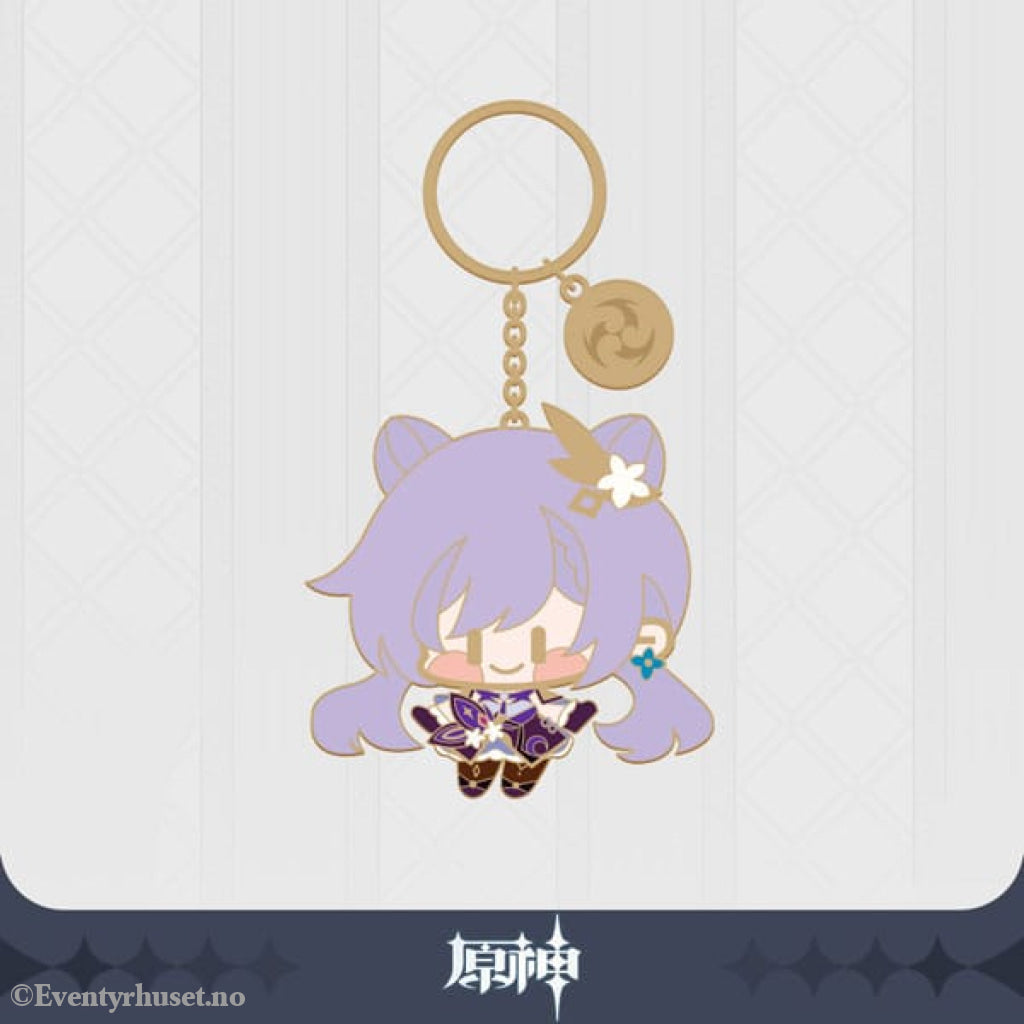 Genshin Impact Character Metal Keychain Keqing Manga & Anime