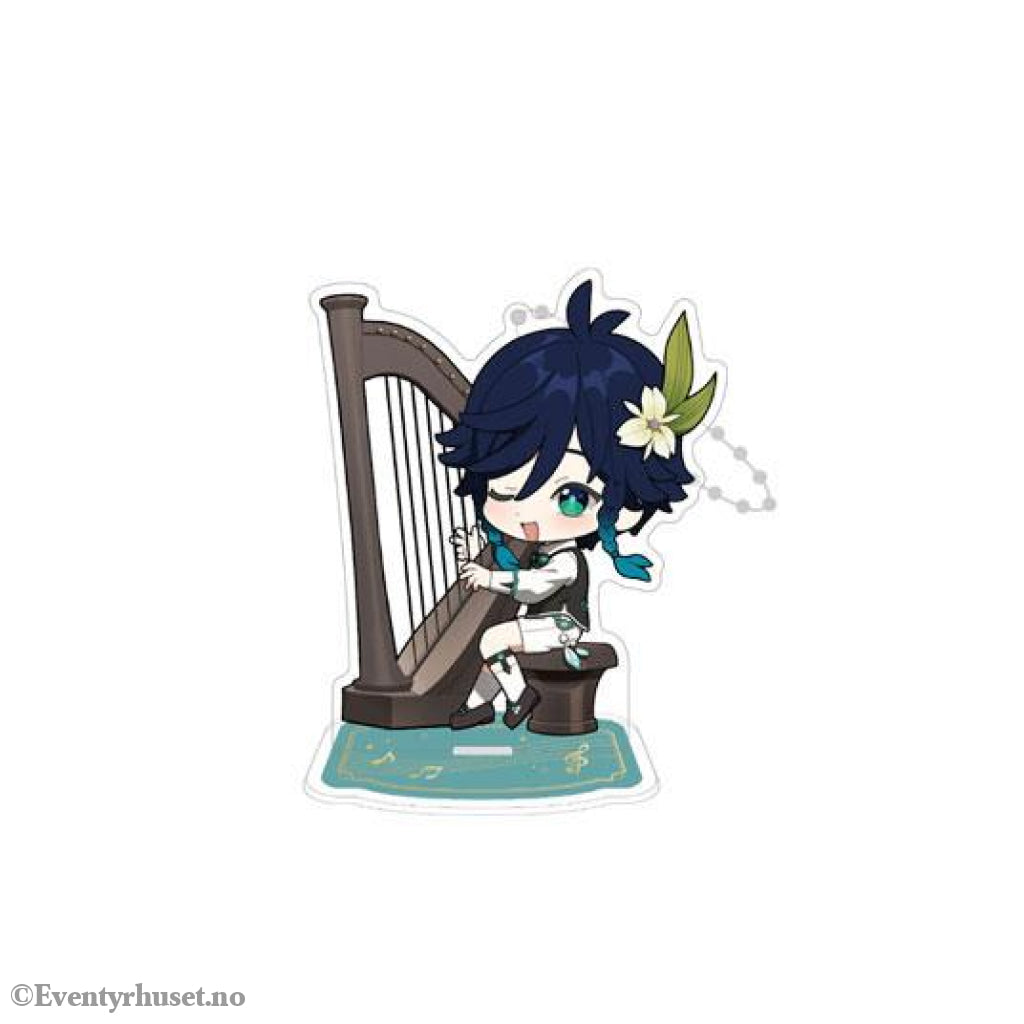 Genshin Impact Genshin Concert 2021 Acrylic Figure & Keychain Venti 9 cm Manga & Anime
