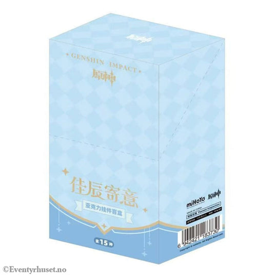 Genshin Impact Keychain Blind Box Box B Display (15) Fashion & Accessories