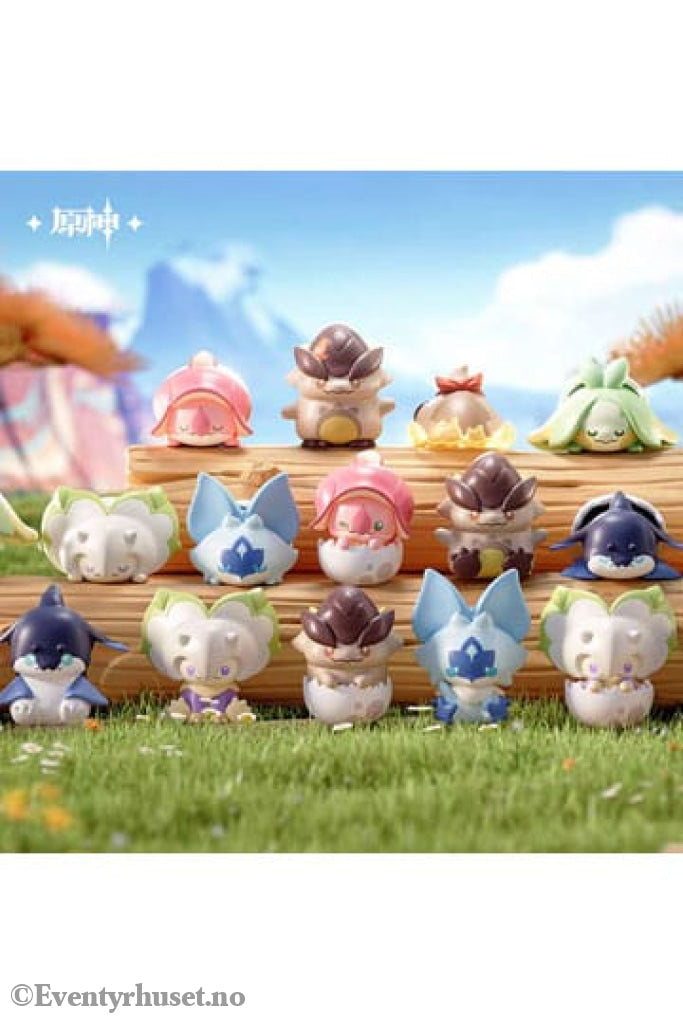 Genshin Impact Natlan Saurian Series Mini Figures 4 cm Blind Box Display (20) Manga & Anime