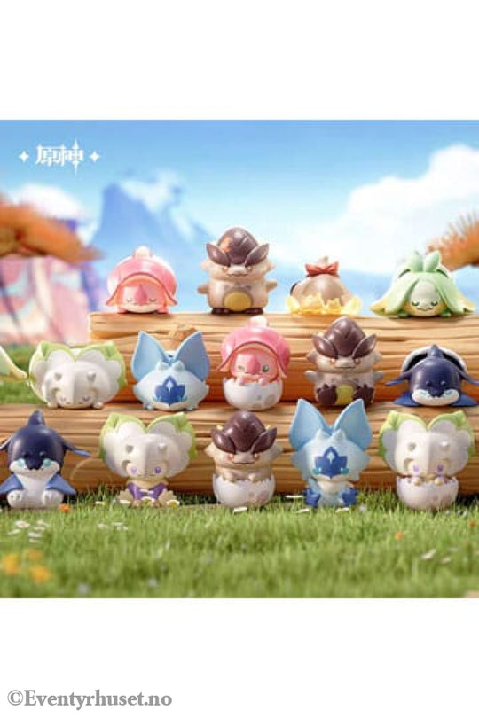 Genshin Impact Natlan Saurian Series Mini Figures 4 cm Blind Box Display (20) Manga & Anime