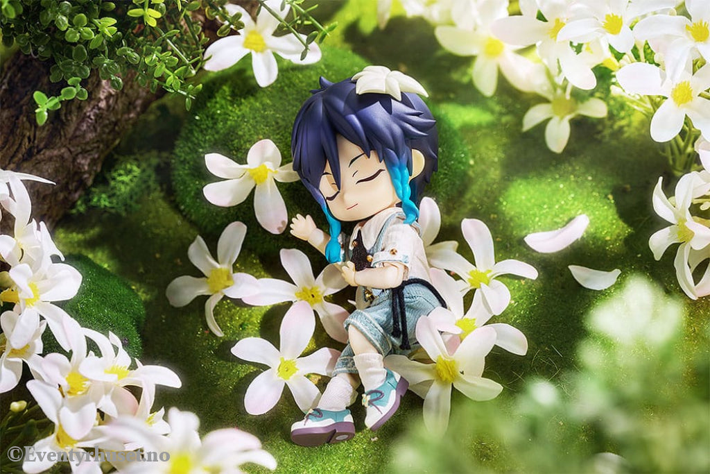 Genshin Impact Nendoroid Doll Action Figure Venti: Blue Ballad Ver. 14 cm Manga & Anime