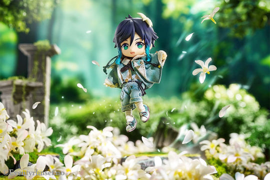 Genshin Impact Nendoroid Doll Action Figure Venti: Blue Ballad Ver. 14 cm Manga & Anime