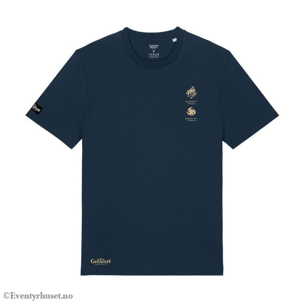 Genshin Impact T-Shirt Kamisato Ayaka Frostlake Heron Size XL Fashion & Accessories