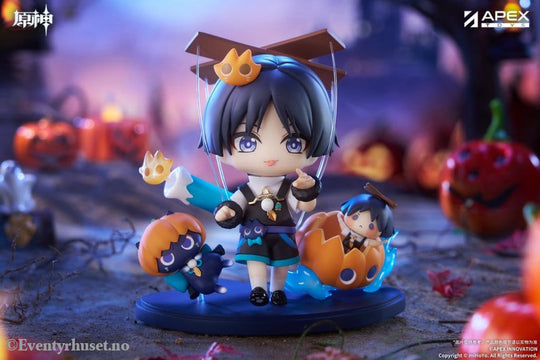 Genshin Impact You Ye Qi Xiang Series Chibi Chara PVC Statue Wanderer 10 cm Manga & Anime