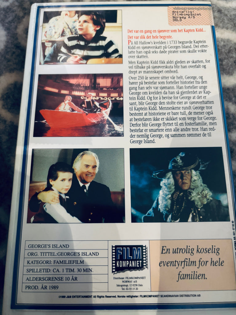 Georges Island. 1989. VHS Big Box. VHS Big Box