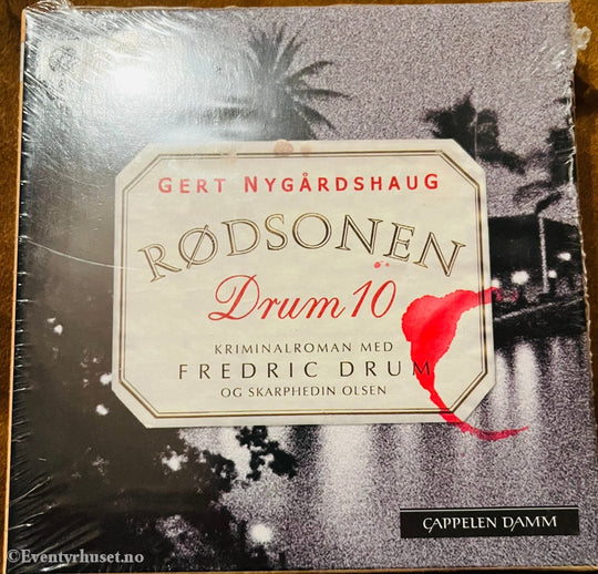Gert Nygårdshaug. 1993/12. Rødsonen - Drum 10. Lydbok På 9 Cd. Ny I Plast!