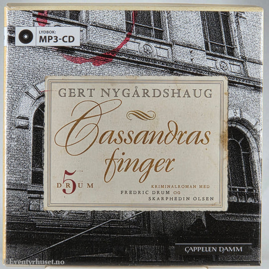 Gert Nygårdshaug 2006 Cassandras finger. Lydbok på CD. Manga Entertainment