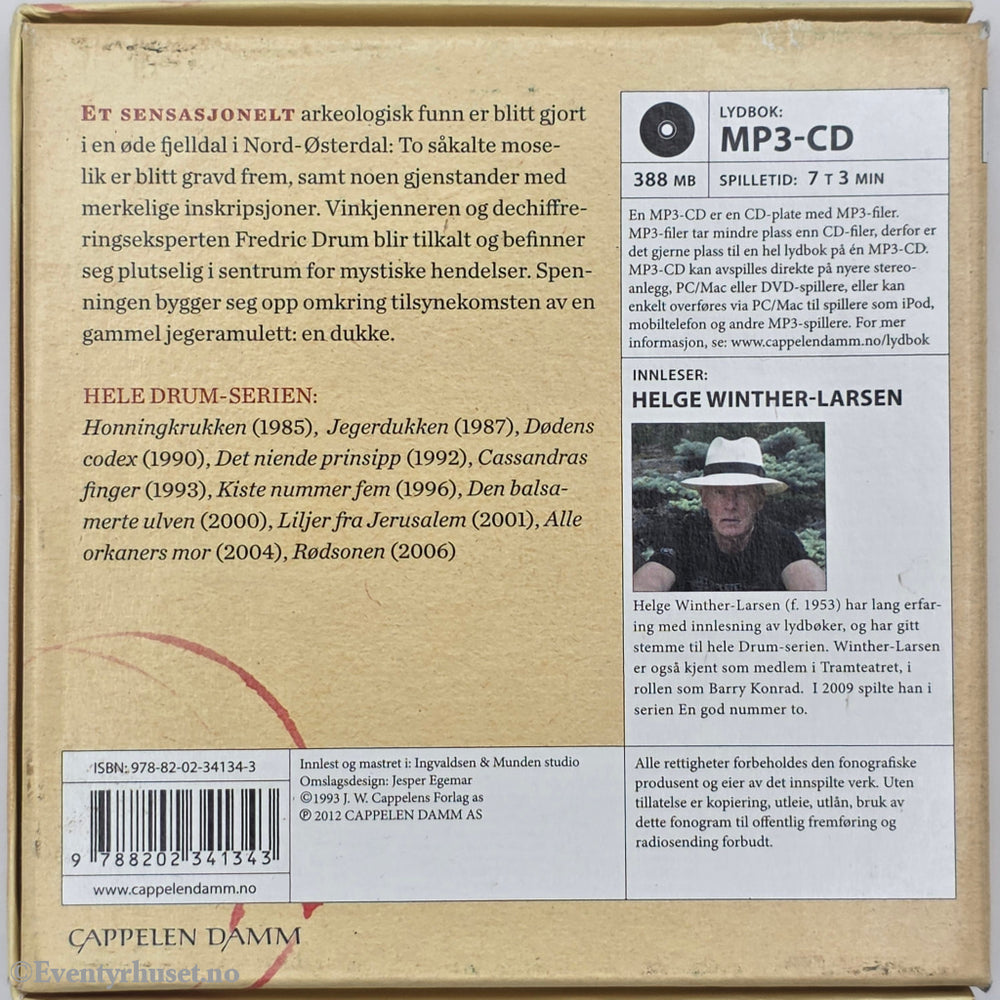 Gert Nygårdshaug. 2007. Jegerdukken. Lydbok på CD.