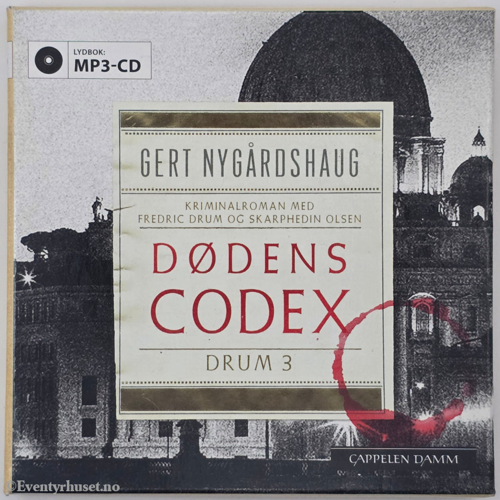 Gert Nygårdshaug. 2008. Dødens Codex. Lydbok på CD. Walt Disney Home Video