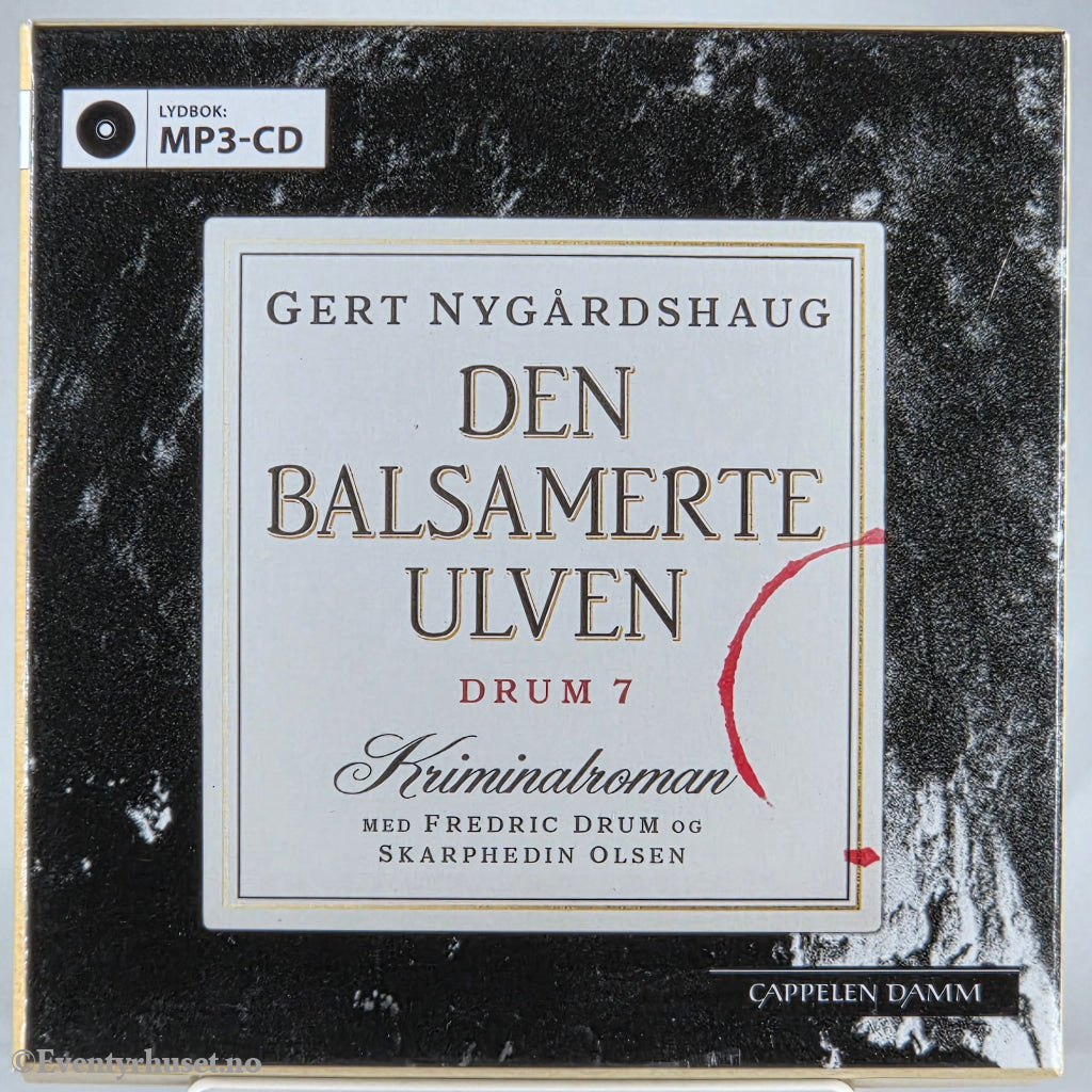 Gert Nygårdshaug 2011 Den balsamerte ulven. Lydbok på CD.