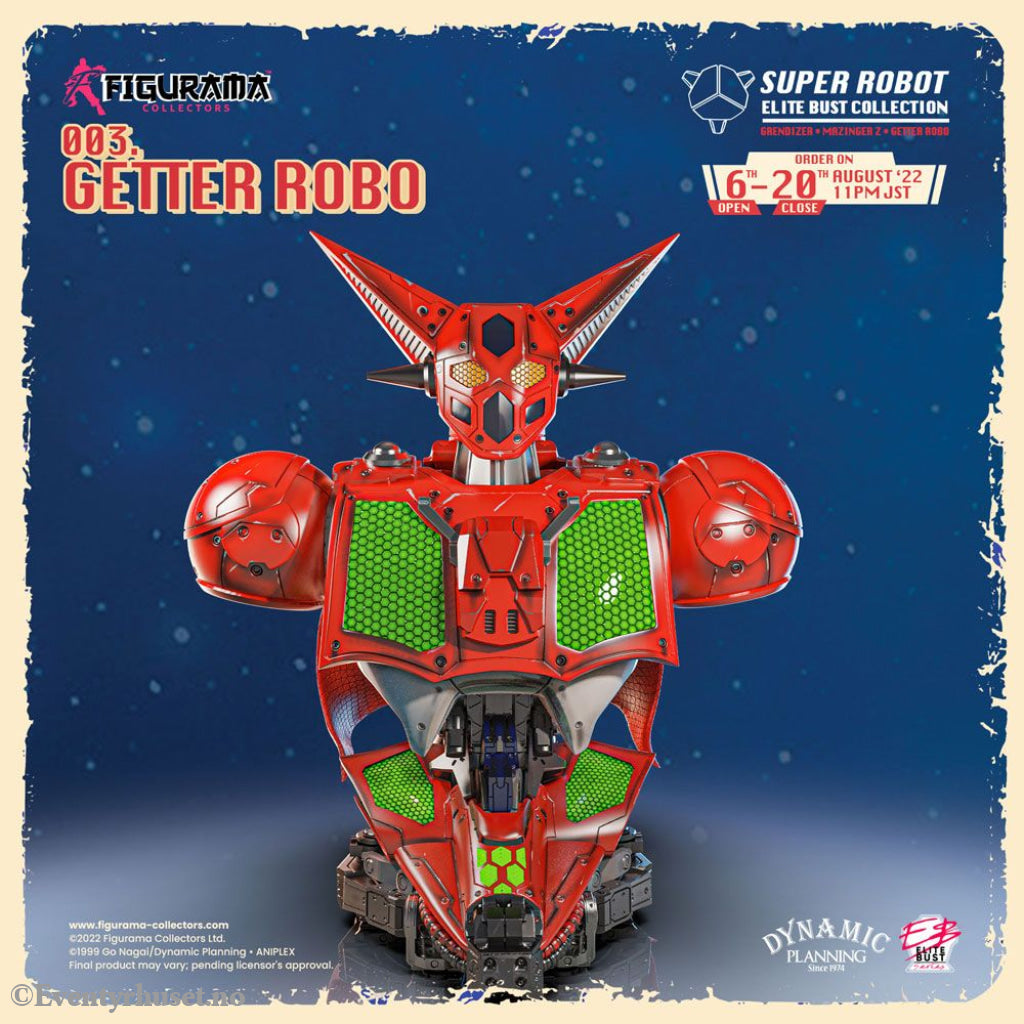 Getter Robo Super Robot Elite Bust 1/3 Getter Robo 26 cm Manga & Anime